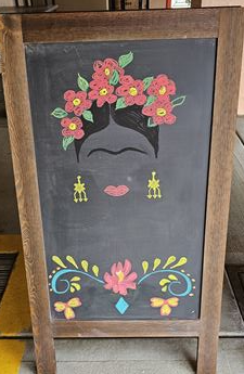 chalkboard drawing